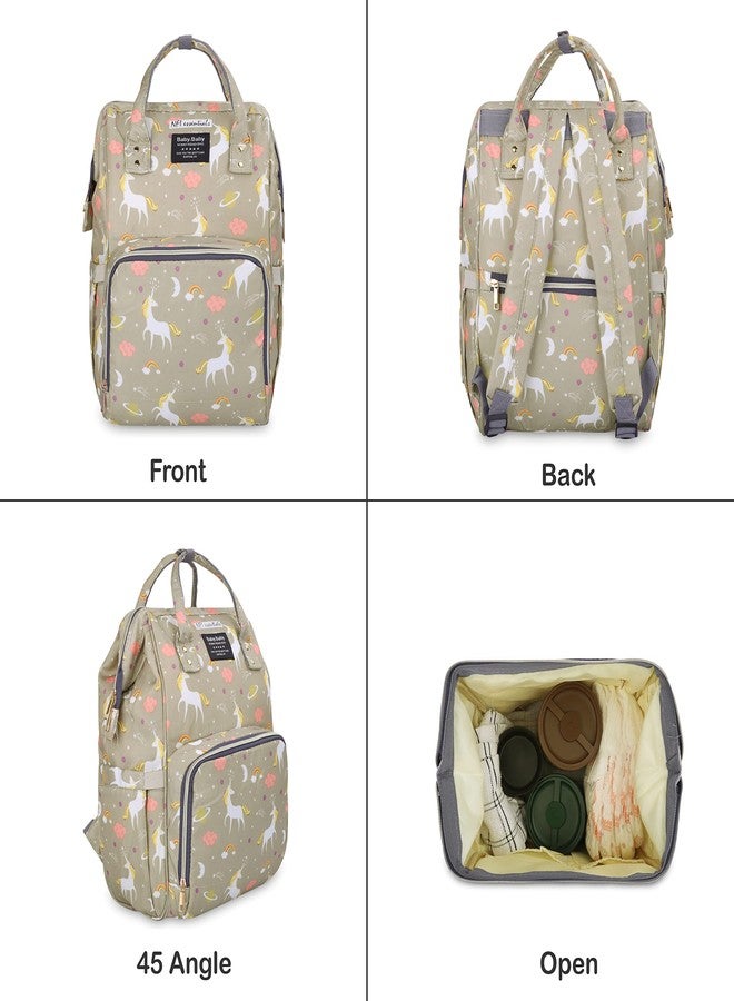 NFI essentials Newborn Baby Diaper Changing Mother Bag Baby Things Carry Bags for Mothers Maternity Hospital Bag for Mom and Baby Daiper Bags (Green) - Image 2